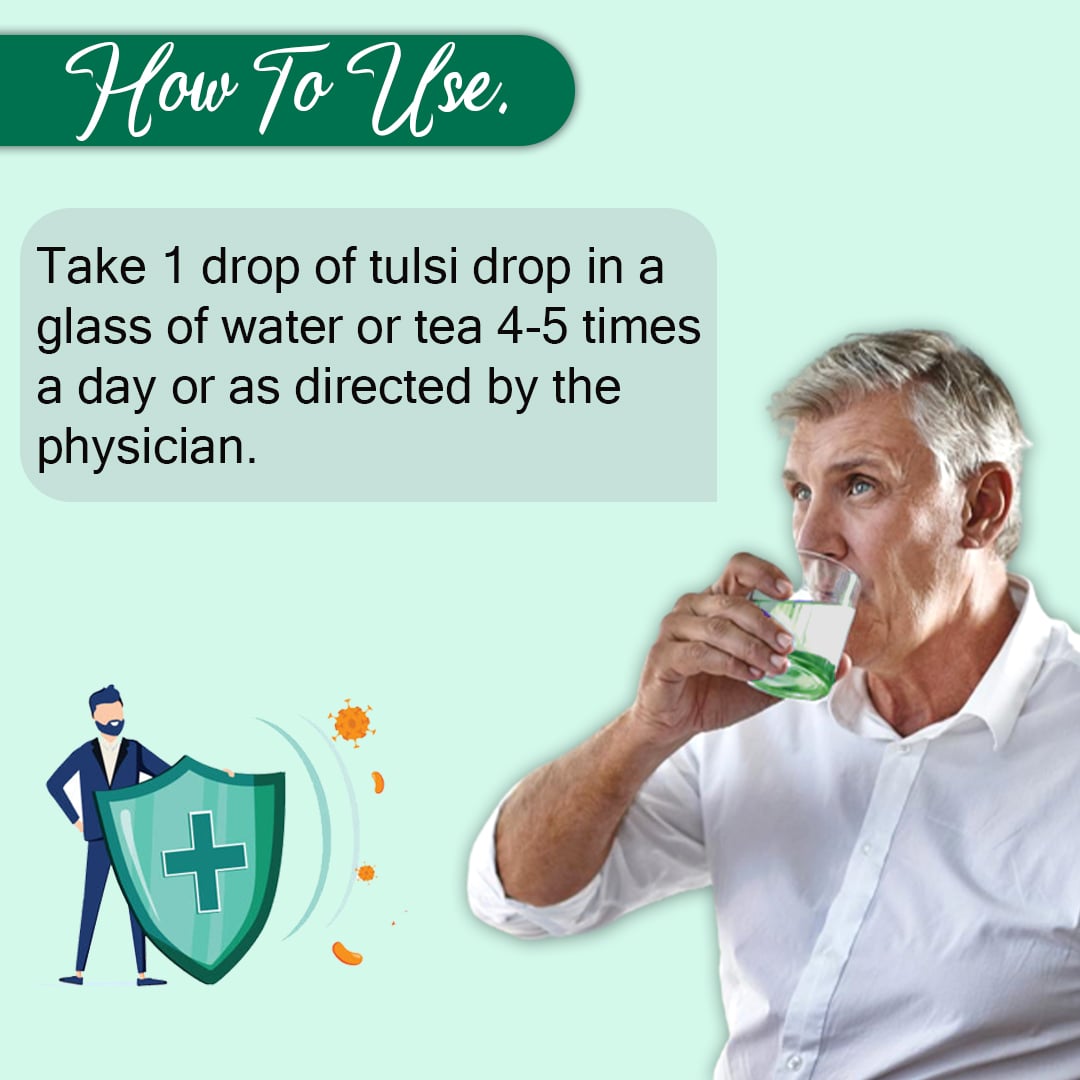 How To Use Ayurvedic Pushp Tulsi Drops