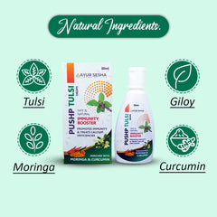 Natural Ingredients of Pushp Tulsi Drops