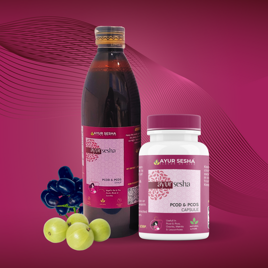 PCOD & PCOS Syrup & Capsule COMBO PACK