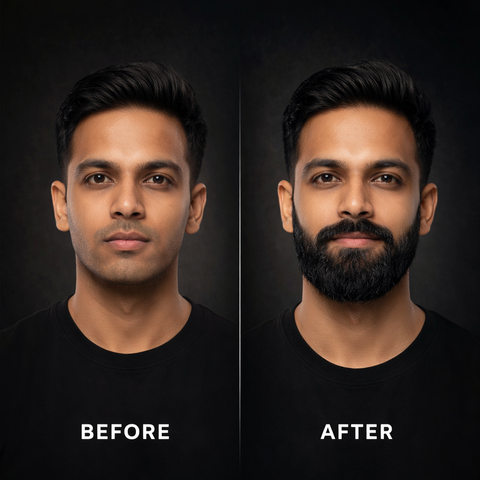 Beard Oil - Natural Herbal Formula for Thicker, Healthier Beard Growth