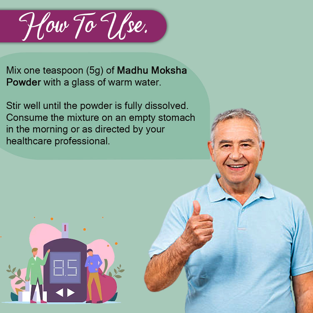 How To Use Madhu Moksha Powder